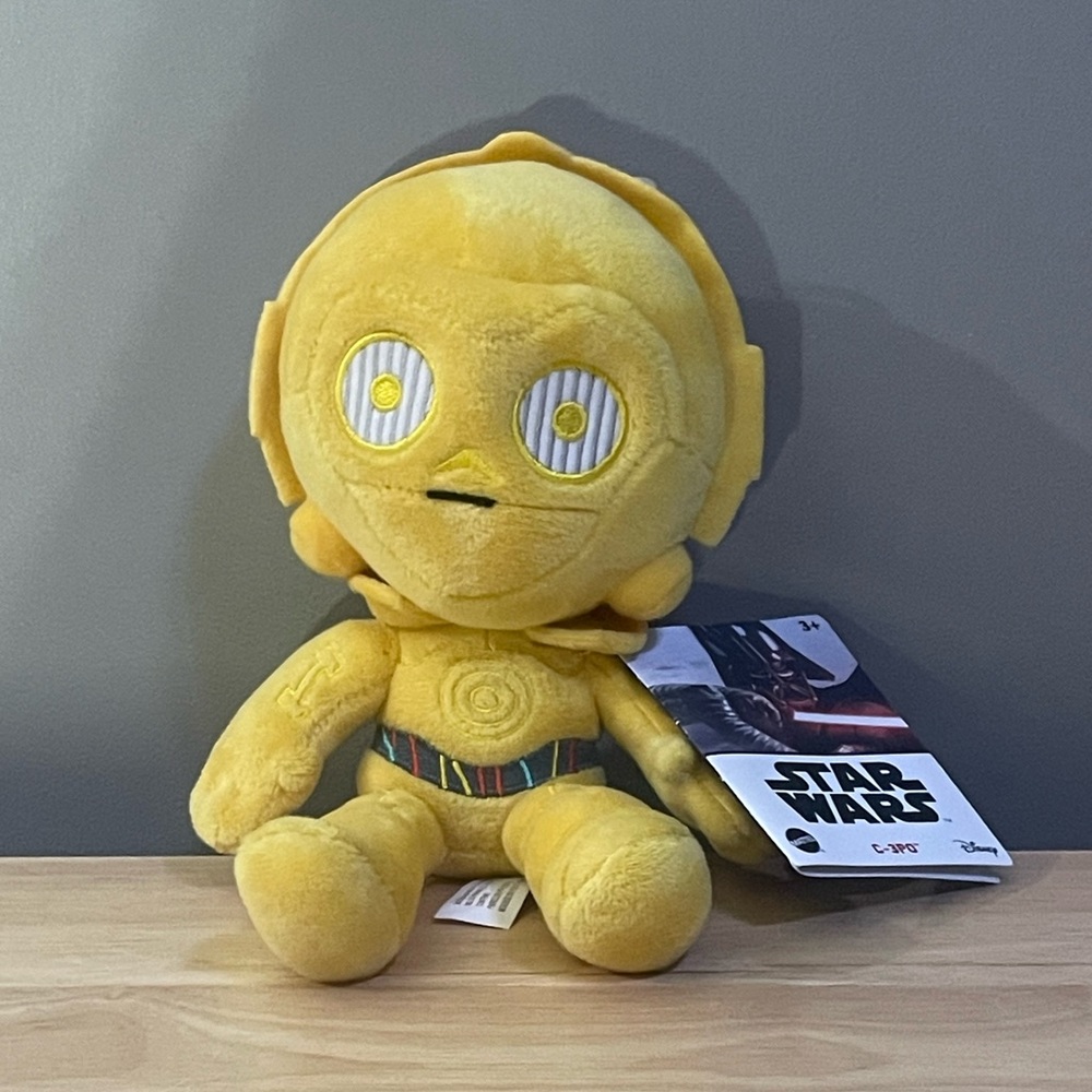 Mattel Disney Star Wars C3PO C-3PO Plush 8 inch